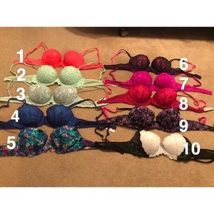 VS PINK DATE BRA COLLECTION!
